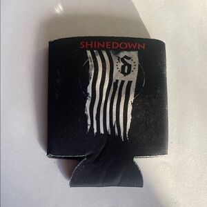 Shinedown Black Can Coozie